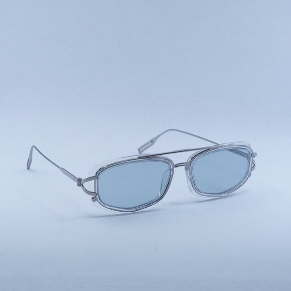 🕶️ New Dior NEODIOR S1U 88I0 Sunglasses - Silver Frame, Light Blue Lenses - Picture 8 of 10